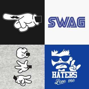 T-shirts Swag