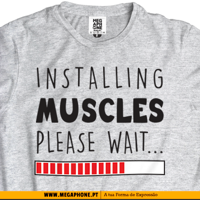 Installing Muscles shirt